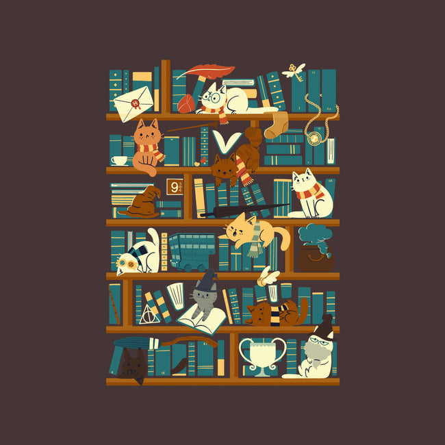 Library Magic School-none adjustable tote-TaylorRoss1