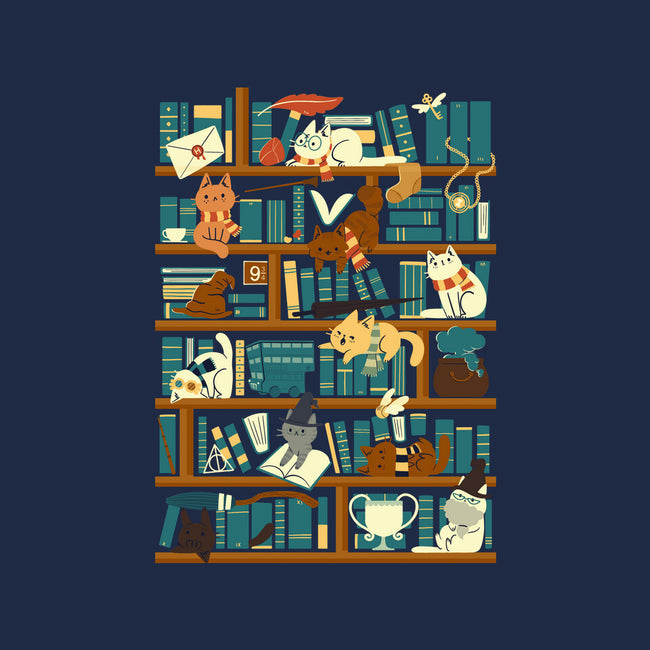Library Magic School-womens v-neck tee-TaylorRoss1