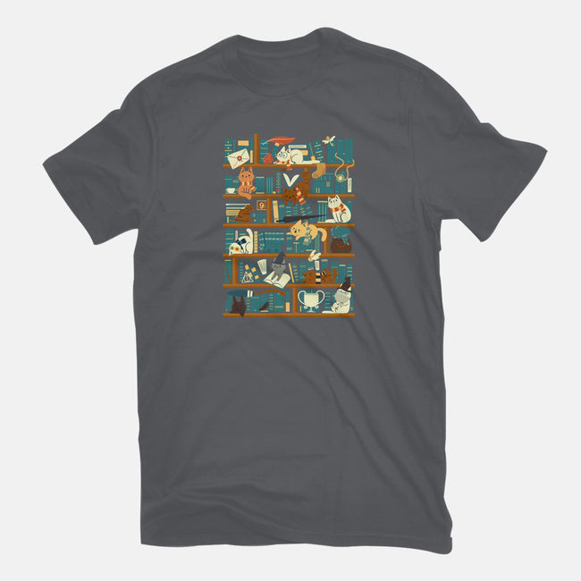 Library Magic School-youth basic tee-TaylorRoss1