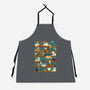 Library Magic School-unisex kitchen apron-TaylorRoss1