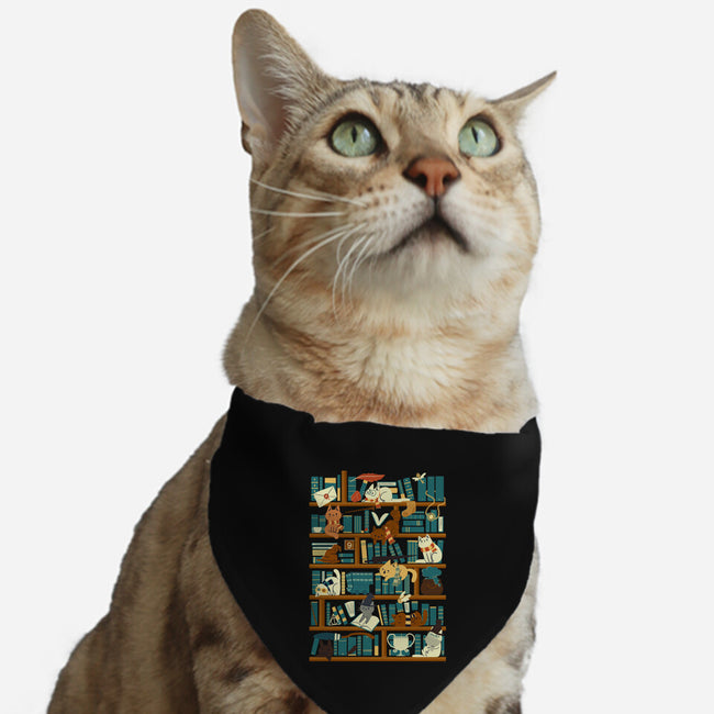 Library Magic School-cat adjustable pet collar-TaylorRoss1