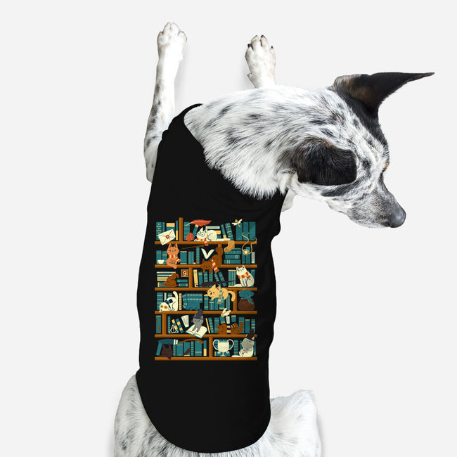 Library Magic School-dog basic pet tank-TaylorRoss1