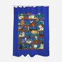 Library Magic School-none polyester shower curtain-TaylorRoss1