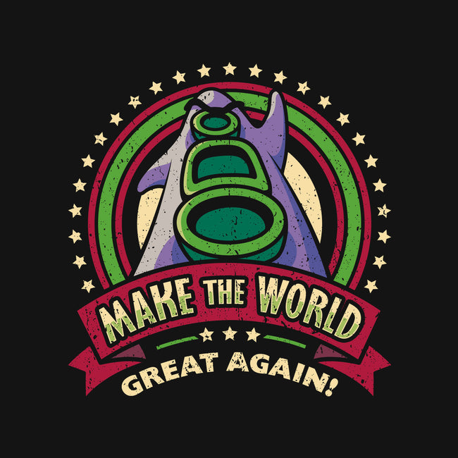 Make The World Great-womens racerback tank-Olipop