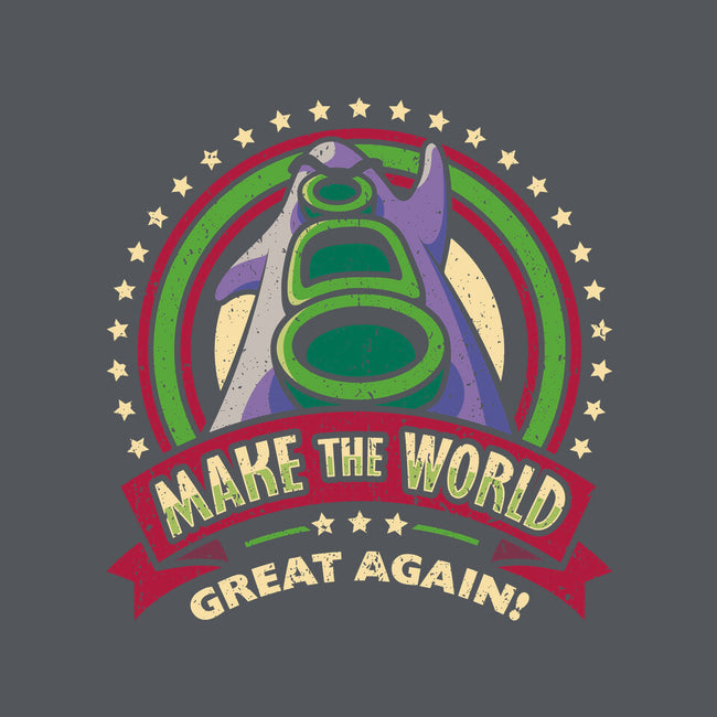 Make The World Great-none drawstring bag-Olipop