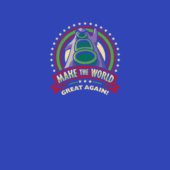 Make The World Great-womens basic tee-Olipop