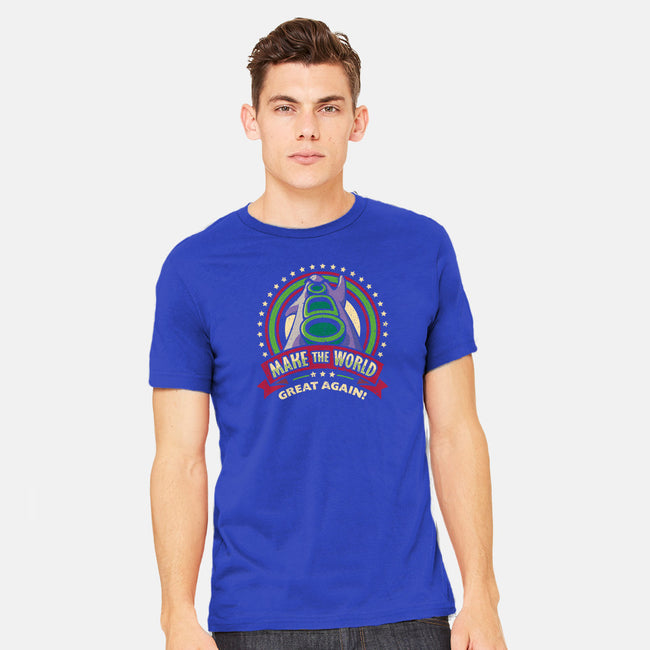 Make The World Great-mens heavyweight tee-Olipop