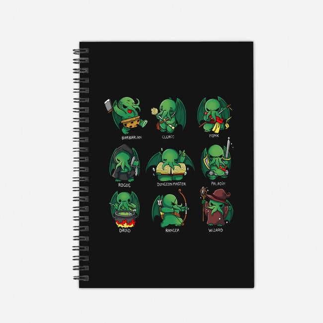 Demon Role Play-none dot grid notebook-Vallina84
