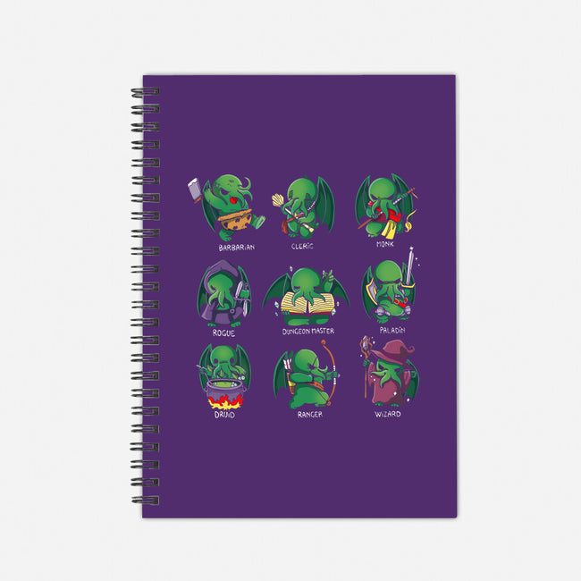 Demon Role Play-none dot grid notebook-Vallina84