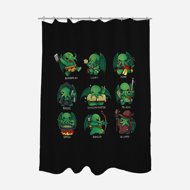 Demon Role Play-none polyester shower curtain-Vallina84
