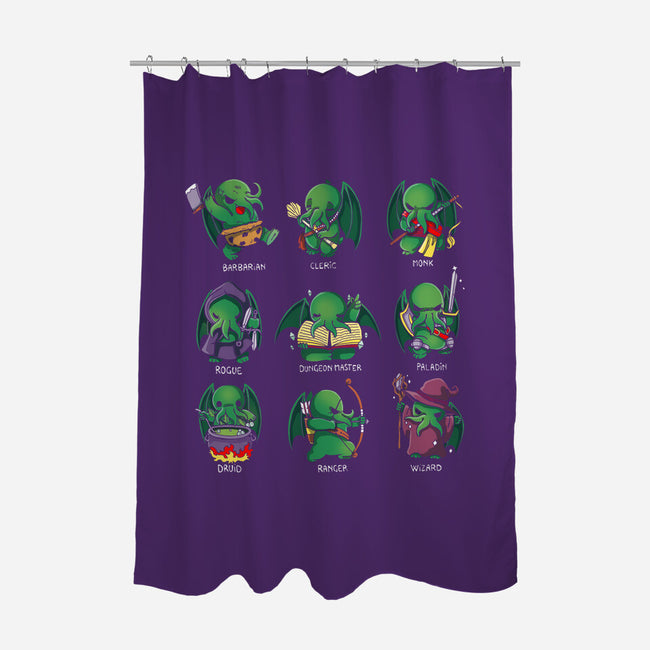 Demon Role Play-none polyester shower curtain-Vallina84