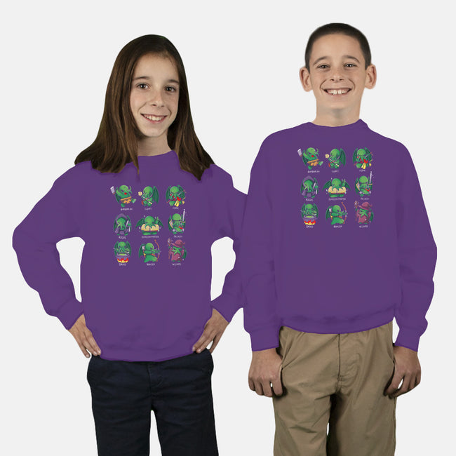 Demon Role Play-youth crew neck sweatshirt-Vallina84