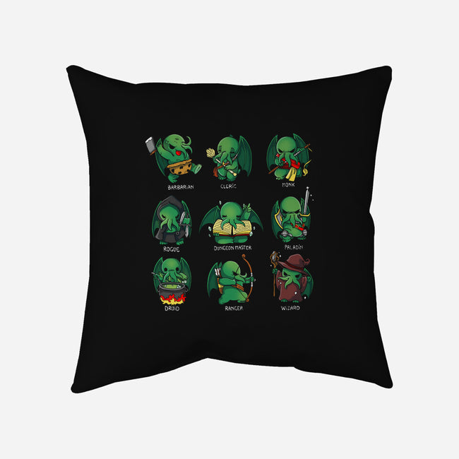 Demon Role Play-none removable cover throw pillow-Vallina84