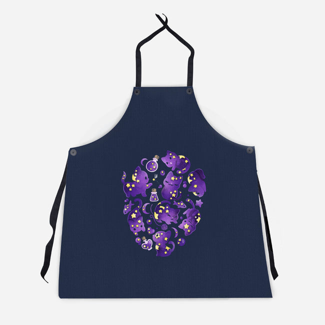 Cat Star-unisex kitchen apron-Vallina84