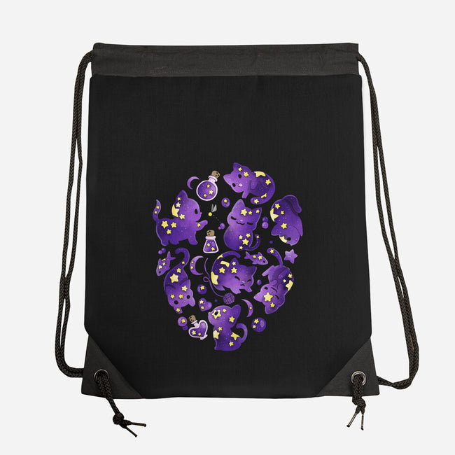 Cat Star-none drawstring bag-Vallina84