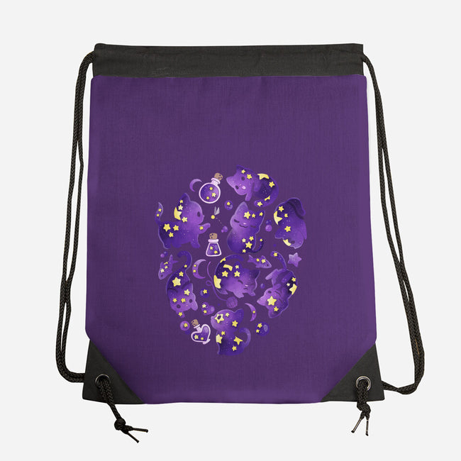 Cat Star-none drawstring bag-Vallina84