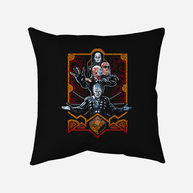 Enter The Cenobites-none removable cover w insert throw pillow-daobiwan