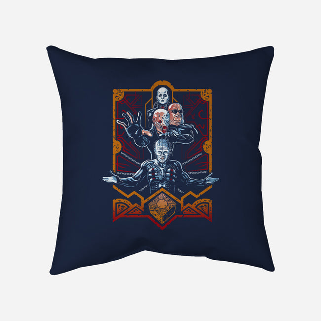 Enter The Cenobites-none removable cover w insert throw pillow-daobiwan