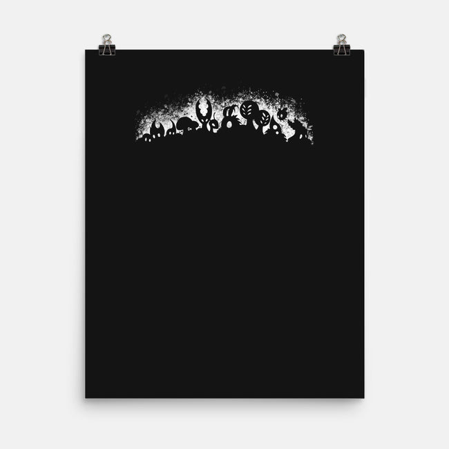 Hallownest-none matte poster-Phi