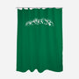 Hallownest-none polyester shower curtain-Phi