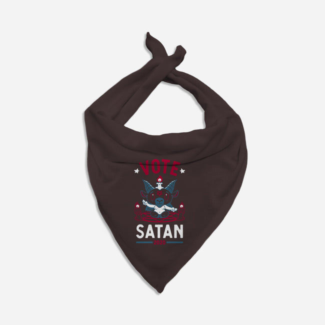 Vote Satan 2020-cat bandana pet collar-Nemons