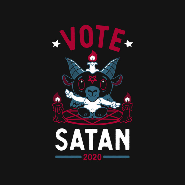Vote Satan 2020-none removable cover throw pillow-Nemons