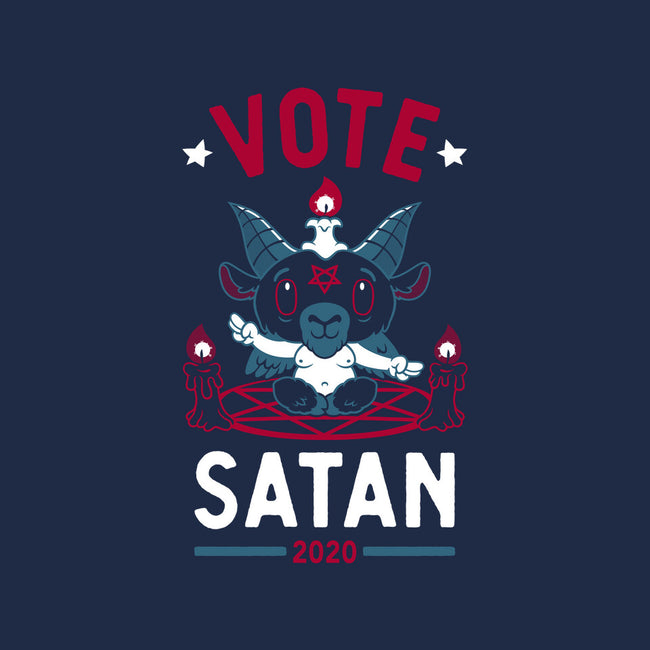 Vote Satan 2020-none stretched canvas-Nemons