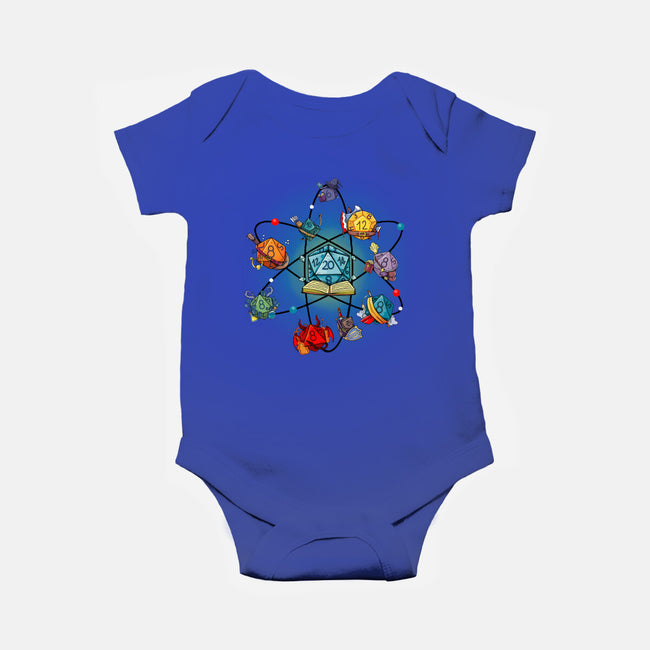 Chemical Dice-baby basic onesie-Vallina84