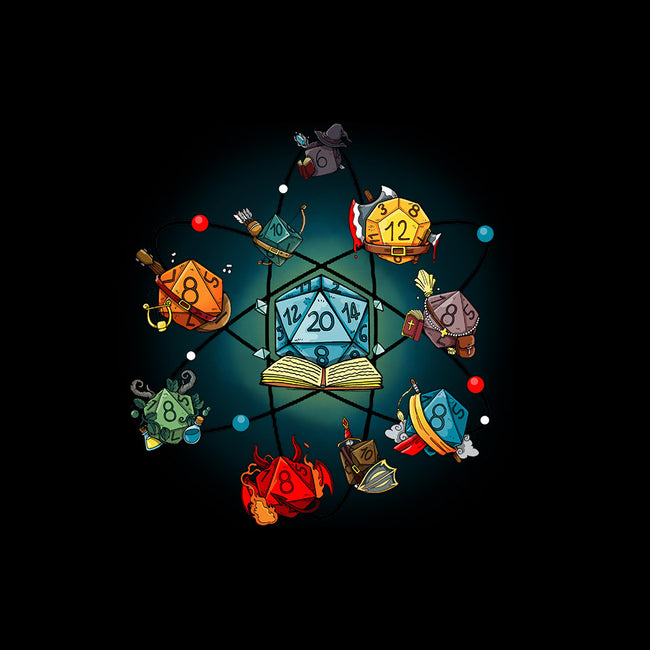 Chemical Dice-womens basic tee-Vallina84