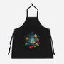 Chemical Dice-unisex kitchen apron-Vallina84