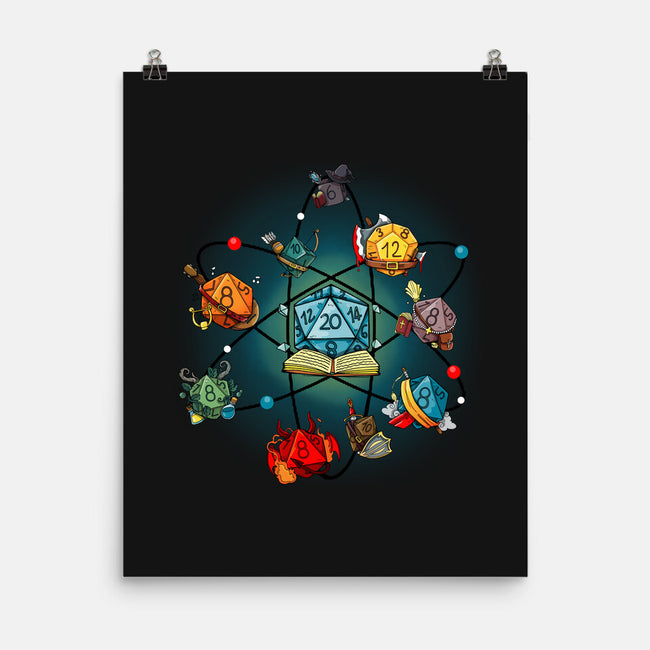 Chemical Dice-none matte poster-Vallina84