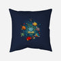 Chemical Dice-none non-removable cover w insert throw pillow-Vallina84