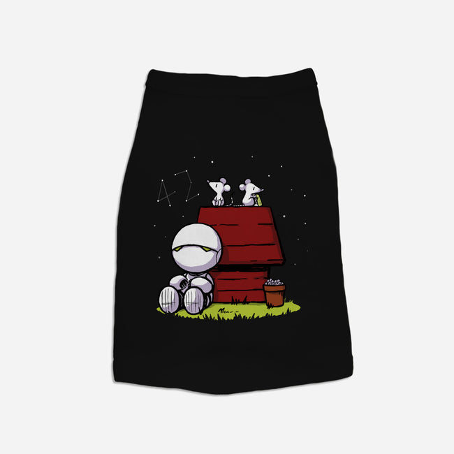 Marvin Peanuts-dog basic pet tank-BlancaVidal