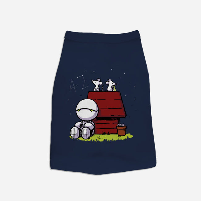 Marvin Peanuts-dog basic pet tank-BlancaVidal