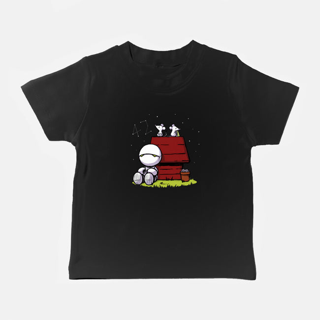 Marvin Peanuts-baby basic tee-BlancaVidal