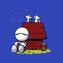 Marvin Peanuts-womens v-neck tee-BlancaVidal