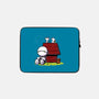 Marvin Peanuts-none zippered laptop sleeve-BlancaVidal