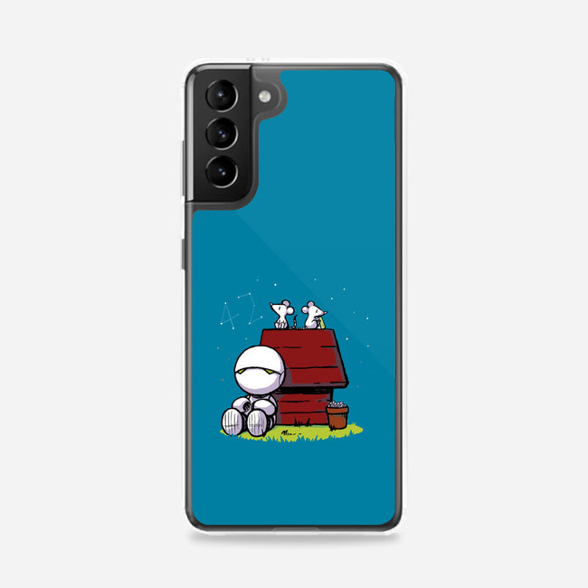 Marvin Peanuts-samsung snap phone case-BlancaVidal