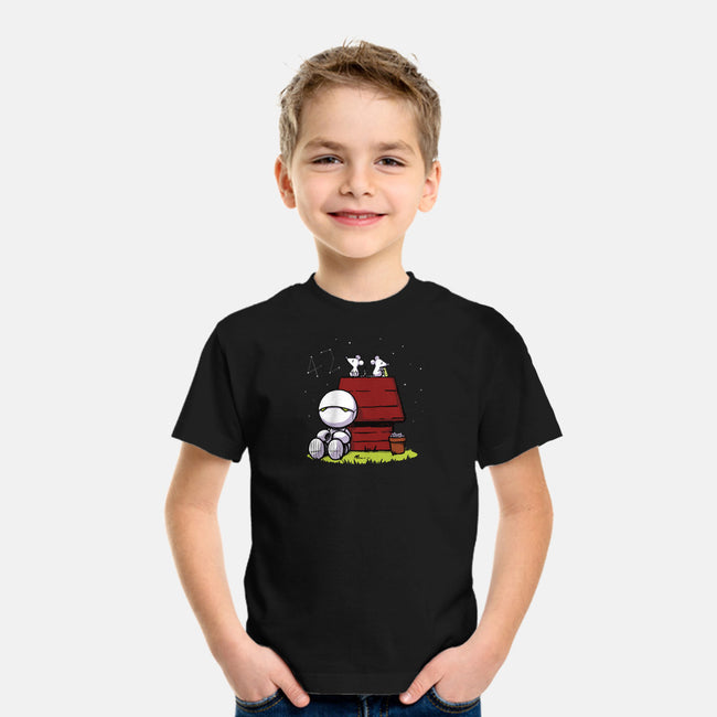 Marvin Peanuts-youth basic tee-BlancaVidal