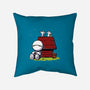 Marvin Peanuts-none removable cover w insert throw pillow-BlancaVidal