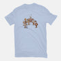 I Am A Leaf On The Wind-womens fitted tee-kg07