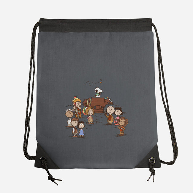 I Am A Leaf On The Wind-none drawstring bag-kg07