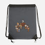 I Am A Leaf On The Wind-none drawstring bag-kg07