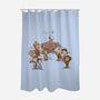 I Am A Leaf On The Wind-none polyester shower curtain-kg07