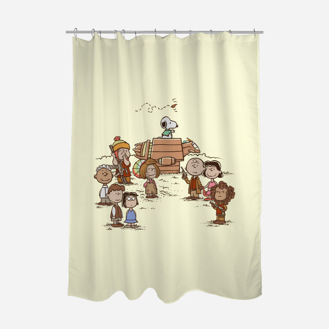 I Am A Leaf On The Wind-none polyester shower curtain-kg07