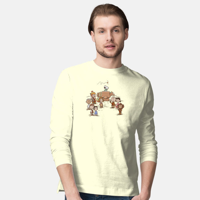 I Am A Leaf On The Wind-mens long sleeved tee-kg07