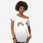 I Am A Leaf On The Wind-womens off shoulder tee-kg07