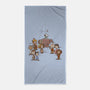 I Am A Leaf On The Wind-none beach towel-kg07