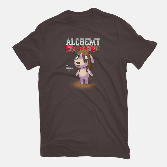 Alchemy Crossing-womens basic tee-BlancaVidal