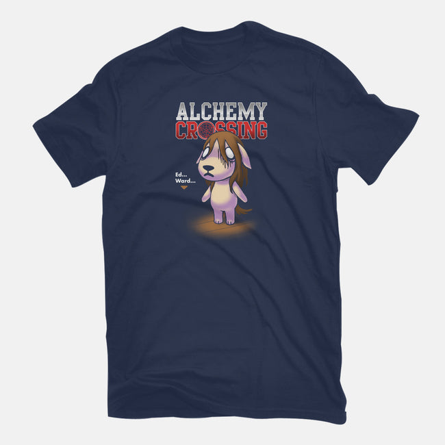 Alchemy Crossing-womens basic tee-BlancaVidal